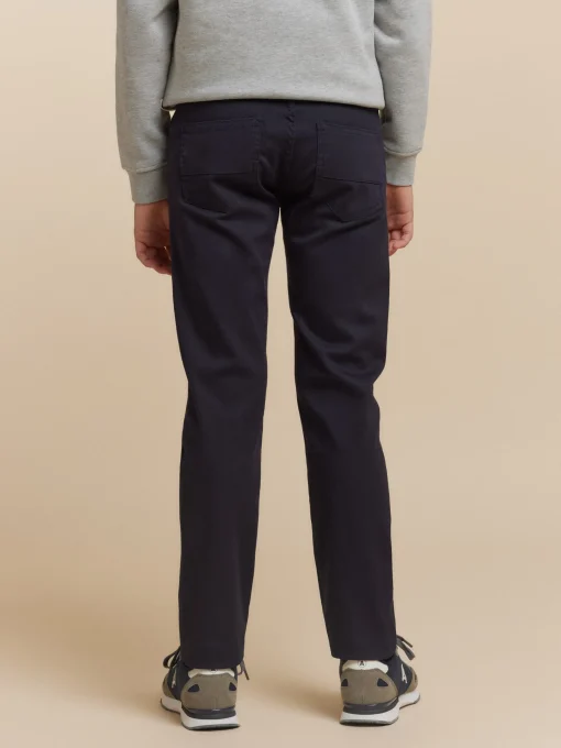 PANTALON 5 POCKETS KIDS AZUL MARINO
