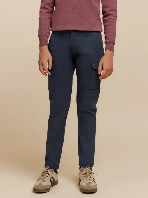 PANTALON BUFFALO KIDS AZUL MARINO