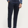 PANTALON CARGO ELVIS AZUL MARINO