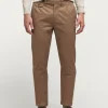 PANTALON CARROT CAMEL