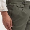 PANTALON CARROT VERDE