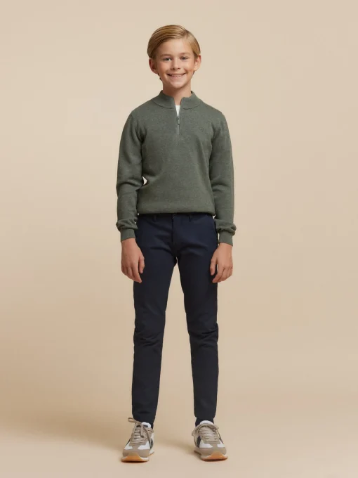 PANTALON CHINO KIDS AZUL MARINO