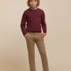 PANTALON CHINO KIDS CAMEL