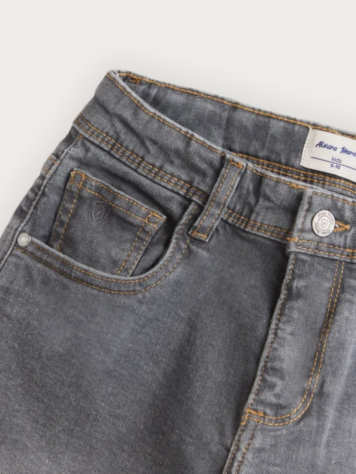PANTALON DENIM KIDS GRIS
