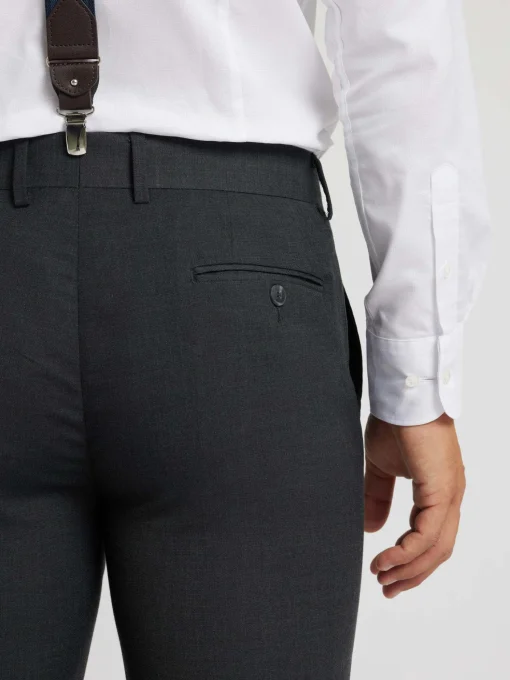 PANTALON FIL A FIL GRIS