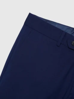 PANTALON PLAIN SLIM AZUL