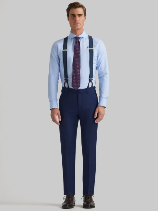 PANTALON TWILL AZUL