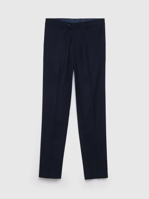 PANTALON TWILL CRUZADO AZUL MARINO