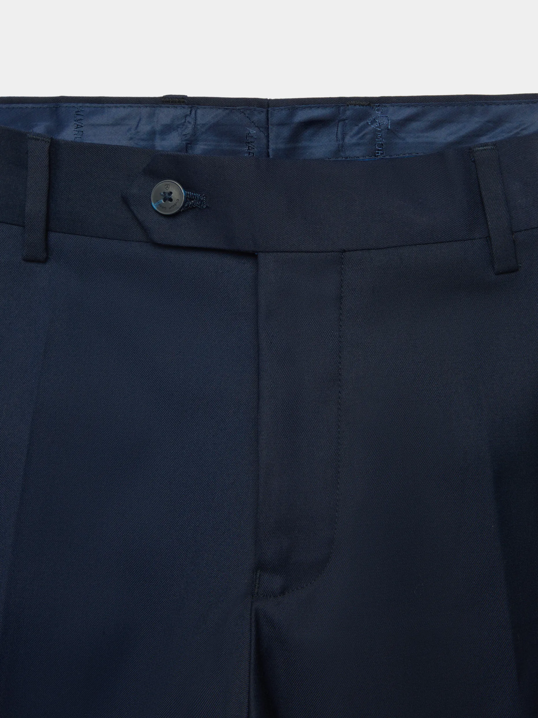 PANTALON TWILL CRUZADO AZUL MARINO