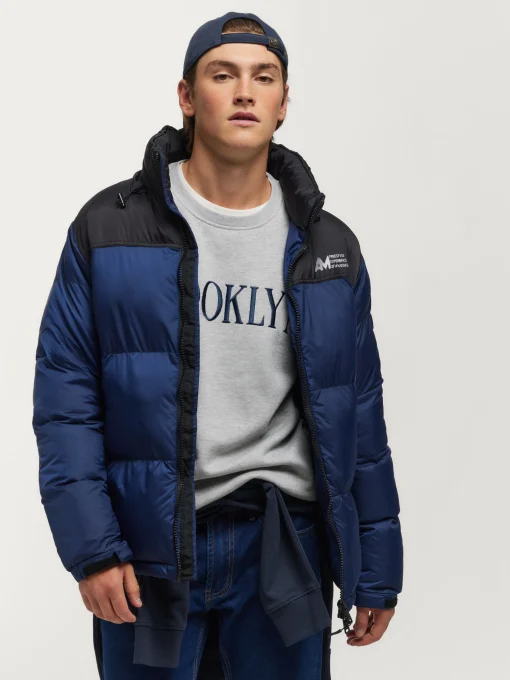 PARKA ELBRUS AZUL SINTETICO