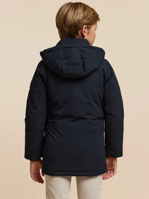 PARKA SHERMAN KIDS AZUL MARINO
