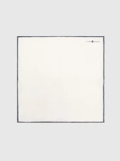 PAÑUELO LINO AZUL