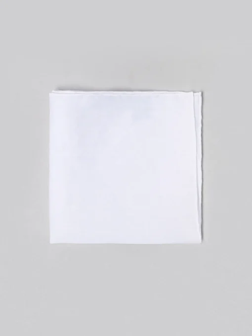 PAÑUELO LINO BLANCO