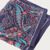 PAÑUELO PRINT AZUL MARINO