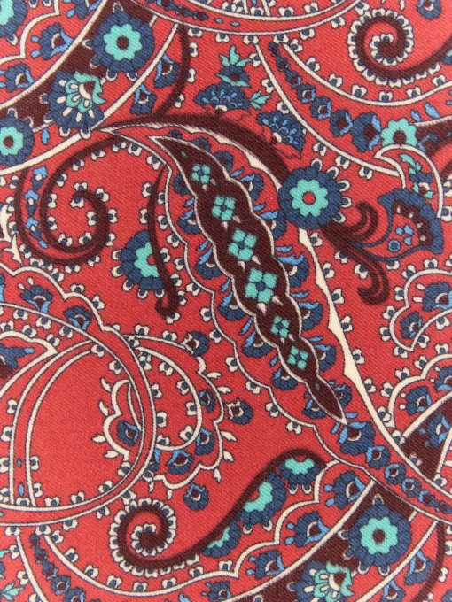 PAÑUELO PRINT ROJO