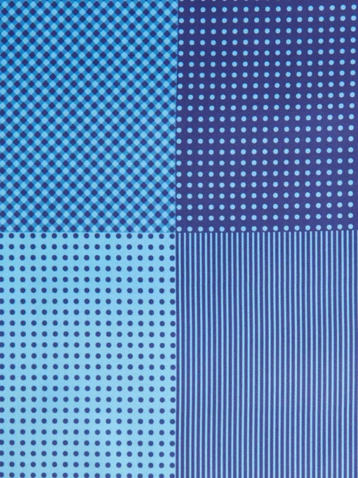 PAÑUELO PRINTED CELESTE