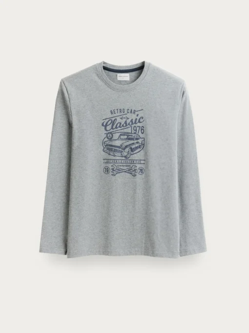PIJAMA RETROCAR GRIS