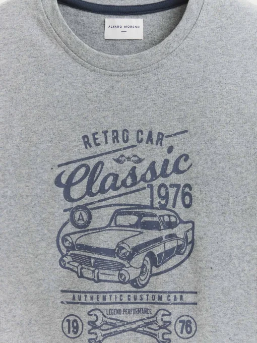 PIJAMA RETROCAR GRIS