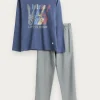 PIJAMA ROCK AZUL