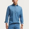 POLERA DENIM AZUL