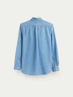 POLERA DENIM AZUL