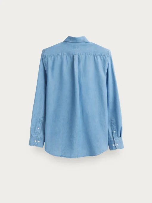 POLERA DENIM AZUL