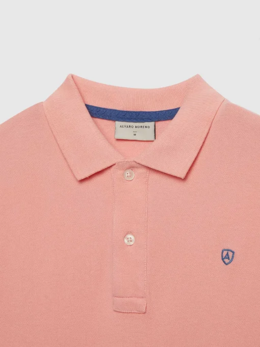 POLO BASIC SALMÓN