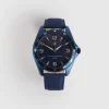 RELOJ CANVAS QUARTZ AZUL