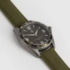 RELOJ CANVAS QUARTZ VERDE