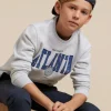 SUDADERA ATLANTA KIDS GRIS