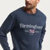 SUDADERA BIRMINGAHM AZUL MARINO