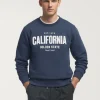 SUDADERA CALIFORNIA AZUL