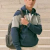 SUDADERA CASUAL AZUL MARINO