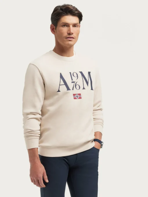 SUDADERA LEGEND BEIGE