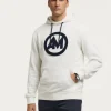 SUDADERA LOGO BLANCO