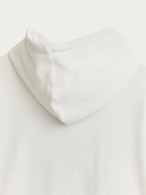 SUDADERA LOGO BLANCO
