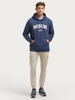 SUDADERA MISURI AZUL MARINO