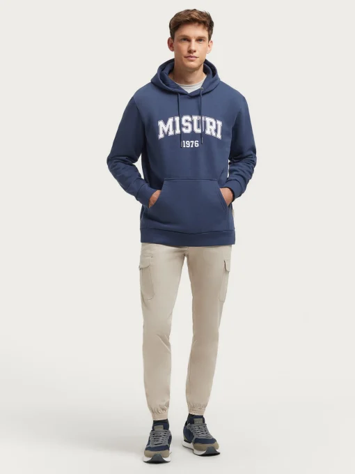 SUDADERA MISURI AZUL MARINO
