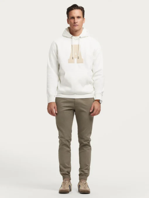 SUDADERA MOMENT BLANCO