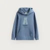 SUDADERA MOMENT KIDS AZUL