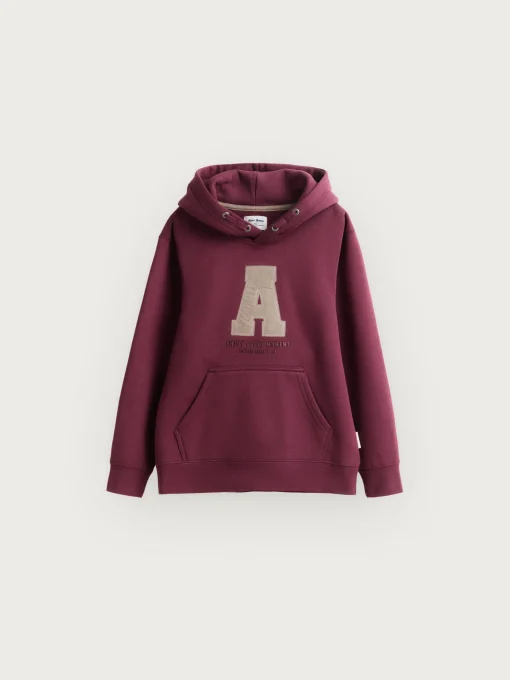 SUDADERA MOMENT KIDS BURDEOS