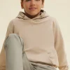 SUDADERA NELSON KIDS CAMEL