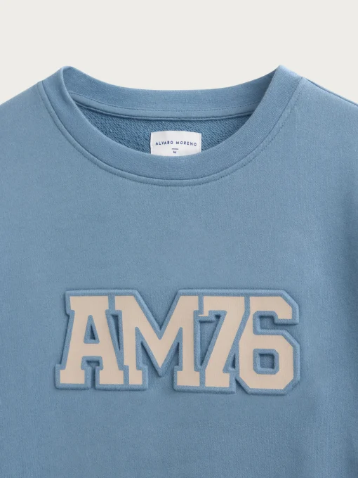 SUDADERA OFFICIAL AZUL