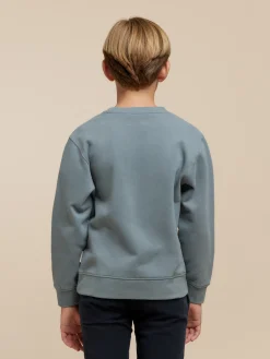SUDADERA OFFICIAL KIDS AZUL