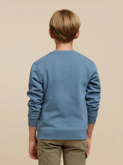 SUDADERA OFFICIAL KIDS AZUL