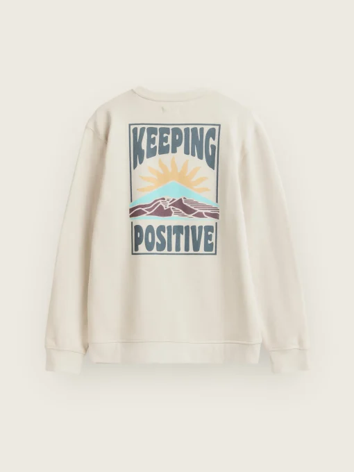 SUDADERA POSITIVE CRUDO