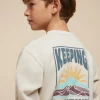SUDADERA POSITIVE KIDS CRUDO