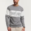 SUDADERA PÒRTLAND GRIS