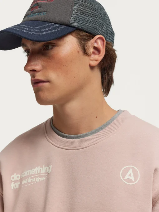 SUDADERA TIME ROSA