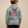 SUDADERA TRIUMPH KIDS AZUL